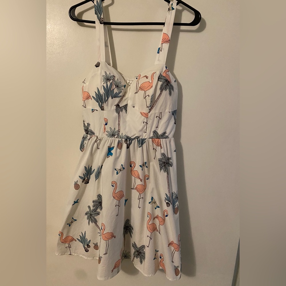 Bailey Blue brand flamingo dress